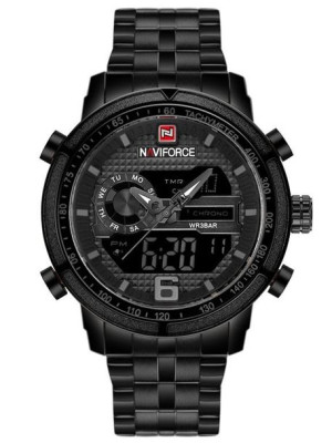 ZEGAREK MĘSKI NAVIFORCE - NF9119 (zn066c) - black/grey