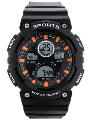Zegarek Męski Pacific (zy067c) Black/orange