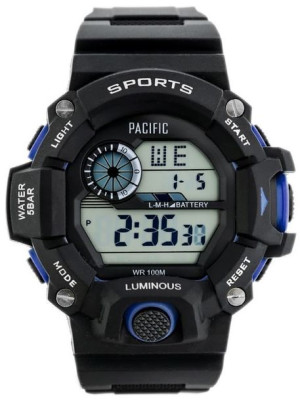 Zegarek Męski Pacific 340g-2 (zy068c) Black/blue