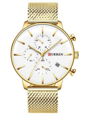 Zegarek Męski Curren 8339 (zc015c) - Chronograf