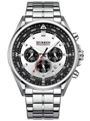 Zegarek Męski Curren 8399 (zc016a) - Chronograf