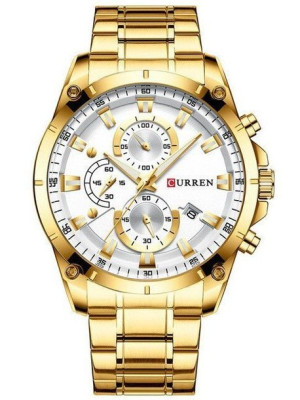 Zegarek Męski Curren 8360 (zc020b) - Chronograf
