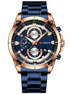 Zegarek Męski Curren 8360 (zc020d) - Chronograf