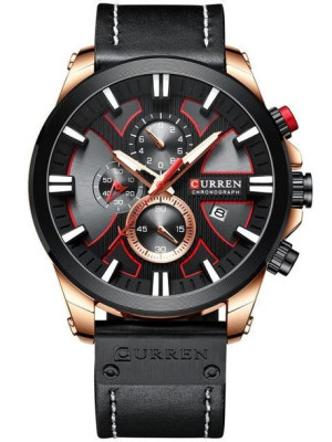 Zegarek Męski Curren 8346 (zc026b) - Chronograf