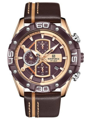 Zegarek Męski Naviforce Nf8018 - Chronograf (zn122d) + Box