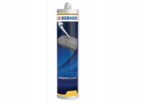 Klej transparentny do szkła Berner 290ml