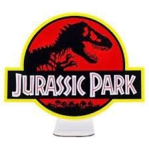 Lampka ścienna / biurkowa Jurassic Park - Logo (wysokość: 22,50 cm)