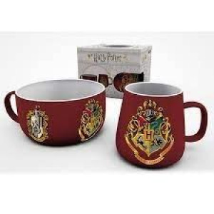 Zestaw śniadaniowy Harry Potter Herb : miska plus kubek