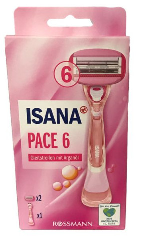 Isana Pace maszynka do golenia 6 ostrzy