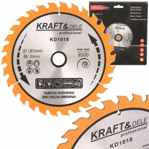 Tarcza Widiowa Do Drewna Widia 185 Mm X 20 Mm 30t