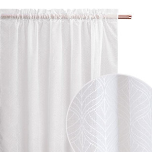 Firana La Rossa Taśma 140x250 Biała