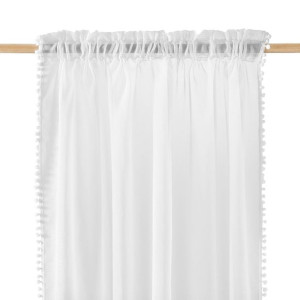 Firana Malia Spirit Taśma 140x250 Biała