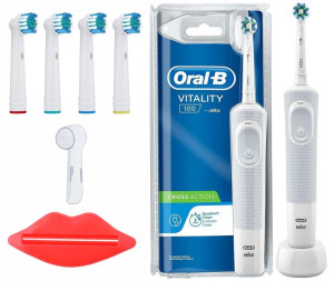 Elektryczna Szczoteczka Oral B Timer Zestaw Końcówki Osłonka