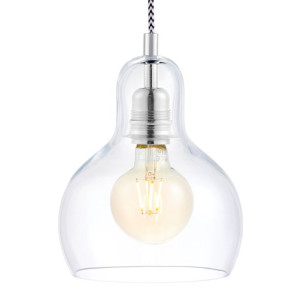 LAMPA wisząca LONGIS I 10125109 Kaspa loftowa OPRAWA kulisty ZWIS szklany p