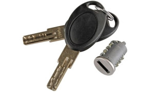 WKŁADKA zamka cylinder bębenek HSC + 2 klucze/ kamper, przyczepa