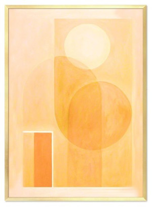 Obraz olejny ręcznie malowany 53x73cm Abstrakcja