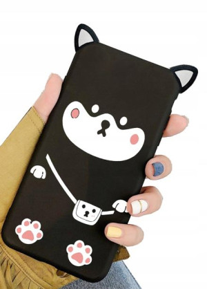 Etui dzieci AKITA PIES do Iphone 13 Pro 6.1
