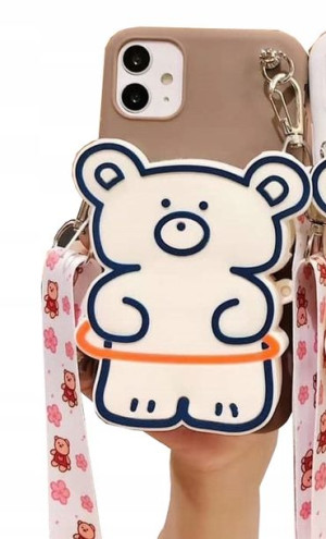 Etui Hula Hop miś do Samsung Galaxy A53
