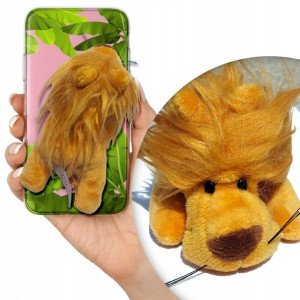 Etui Pluszowy lew do Samsung Galaxy A13 4G