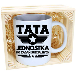 Kubek W Skrzynce Na Prezent Dzień Ojca Taty Tata