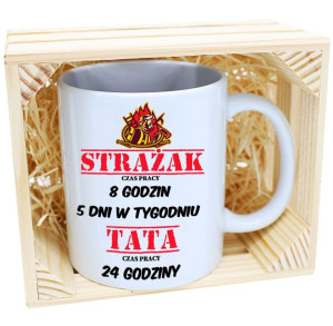 Kubek W Skrzynce Na Prezent Dzień Ojca Taty Tata
