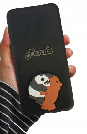 Etui case PANDA I MIŚO 3d do Samsung Galaxy A02s