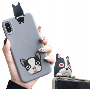 Etui case BULDOG lalka 3d Xiaomi Redmi Note 8T