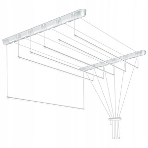 Suszarka Sufitowa Na Pranie 7 Prętów 90 Cm