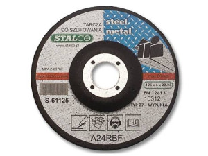 Tarcza do szlifowania metalu 125x6,0 S-61125 Stalco