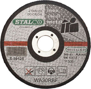 Tarcza do betonu, kamienia 125x3,0 S-62125 Stalco