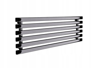 Grzejnik Poziomy Slim6 450/1600 Czarny Połysk