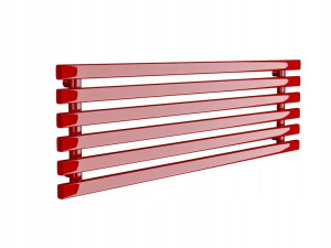 Grzejnik Poziomy Slim6 450/1600 Czerwony