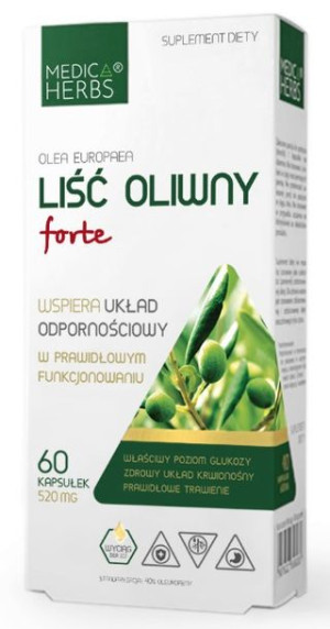 Liść Oliwny Forte, Medica Herbs
