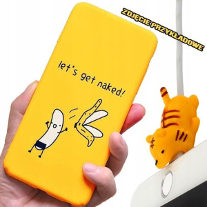 Etui żółte wzory + GRATIS Xiaomi Redmi Note 11s