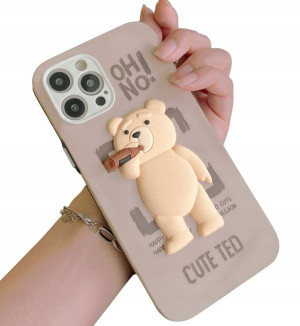 Etui Teddy bear miś do Xiaomi Redmi Note 11s