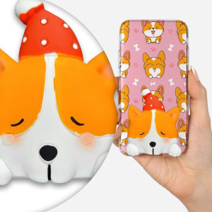 Etui PIESEK CORGI 3d do Huawei Y7 2019