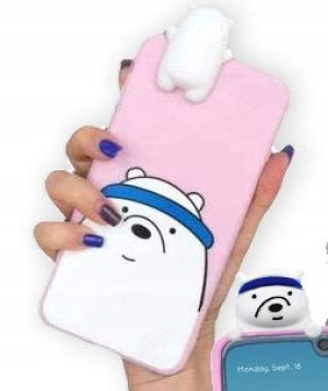 Etui MISIEK 3d wzory do Xiaomi Redmi Note 10 Pro