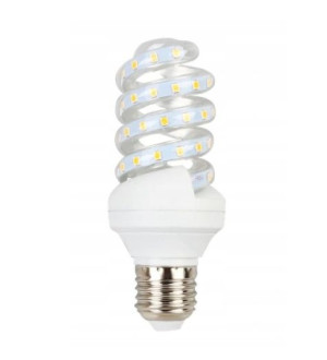 Żarówka Led E27 9w Corn Spiralna Zimna Spirala