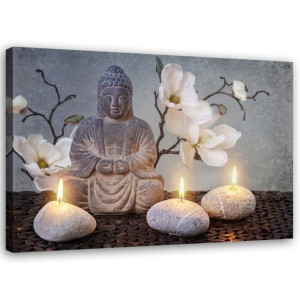 Obraz Na Płótnie Buddha Zen Storczyk 60x40