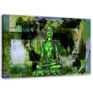 OBRAZ NA PŁÓTNIE Buddha ABSTRAKCJA Zen Spa 120x80