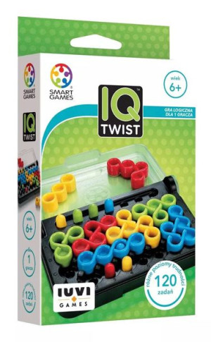 IQ Twist ułóż klocki łamigłówki 120 ZAGADEK Smart Games
