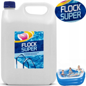 Flock Super Koagulant Anty Mętna Woda Do Basenu 4l