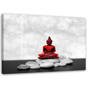Obraz Na Płótnie Medytujący Buddha Zen 120x80