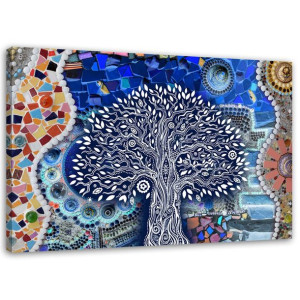 OBRAZ NA PŁÓTNIE Gustav Klimt Drzewo Życia 120x80