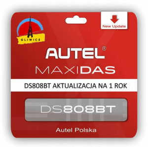 Aktualizacja Autel Maxidas Ds808bt J.polski 1 Rok