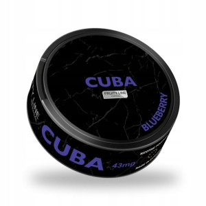 CUBA blueberry 20 mg Woreczki nikotynowe snus