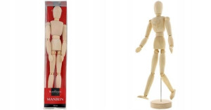 Van BLEISWIJCK manekin fantom do nauki rysowania