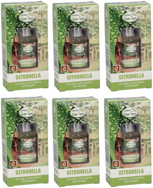 6x10 ML Olejek zapachowy Citronella na komary