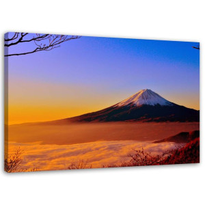 OBRAZ NA PŁÓTNIE Góra Fuji Krajobraz górski 100x70