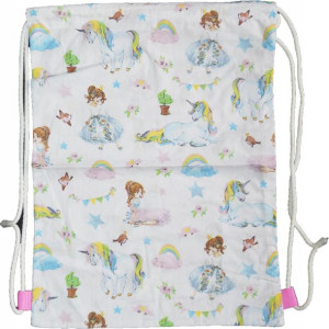 Worek na Plecy Buty Dziecięcy Bawełniany Unicorn